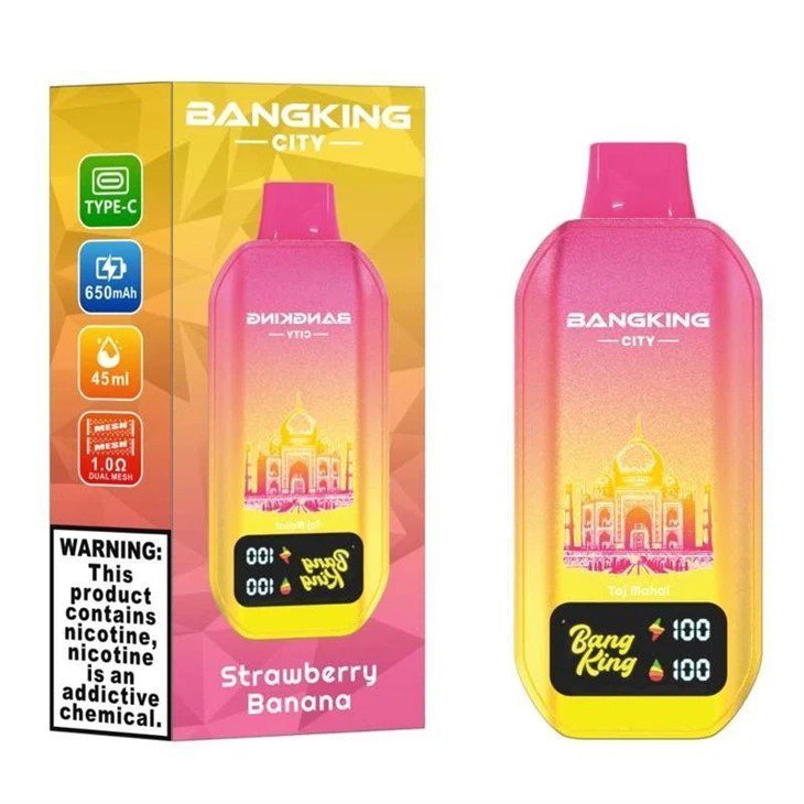 Bang King City 50000 Puffs – Eldobható Vape Készülék - Nebulux Vape