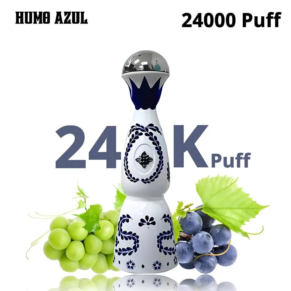 Humo Azul 24000 Puff Tölthető Egyszerhasználatos Vape – Luxus Dizájn, Mesh Coil, 2% Nikotin Só - Nebulux Vape