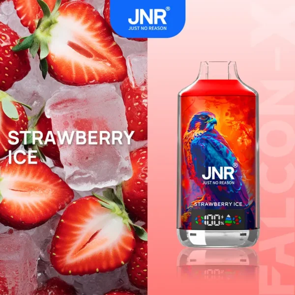 jnr-falon-x-18000-puffs-jnr-falon-x-18000-puffs-sleek-vape-jnr-falon-x-18000-puffs-strawberry-ice.webp JNR Falcon X 18000 Puffs – Egyszer használatos vape 18,000 puffal és 24 ml folyadékkal – termékkép
