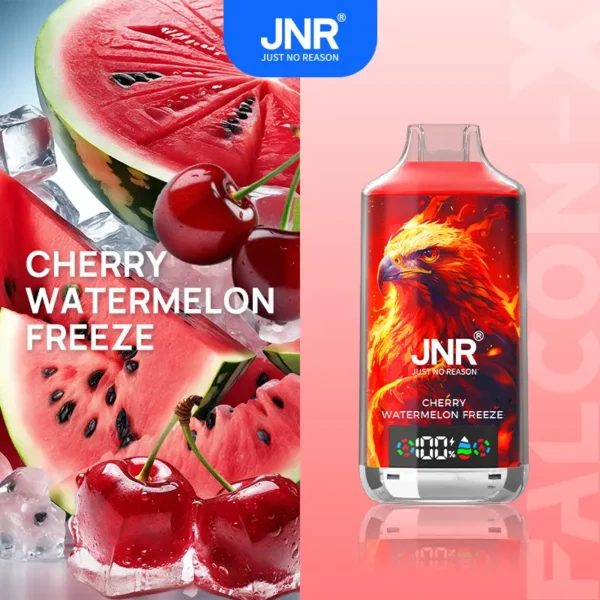 jnr-falon-x-18000-puffs-sleek-vape-jnr-falon-x-18000-puffs-cherry-watermelon-freeze.webp JNR Falcon X 18000 Puffs – Egyszer használatos vape 18,000 puffal és 24 ml folyadékkal – termékkép