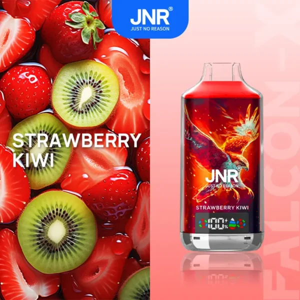 jnr-falon-x-18000-puffs-sleek-vape-jnr-falon-x-18000-puffs-strawberry-kiwi.webp JNR Falcon X 18000 Puffs – Egyszer használatos vape 18,000 puffal és 24 ml folyadékkal – termékkép
