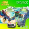 QQ Bang 120K – 120 000 Puff Eldobható Vape | Type-C Újratölthető, LED Kijelzős E-cigaretta – termékkép